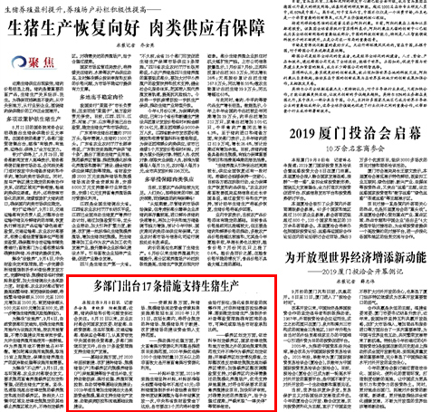 猪肉供给和价格问题,多部门出台17条硬措施,重庆贷款贴息支持 猪肉供给和价格问题,多部门出台17条硬措施,重庆贷款贴息支持